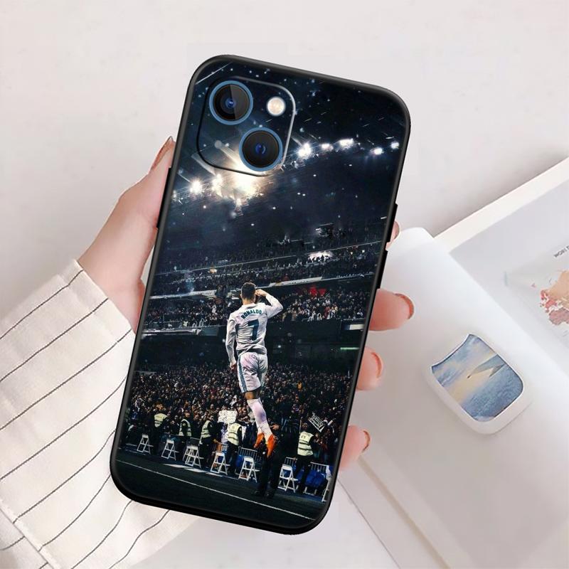 C-cr7 New High-End Shell Phone Case for iPhone 16 15 14 13 12 Pro Max Plus Mini