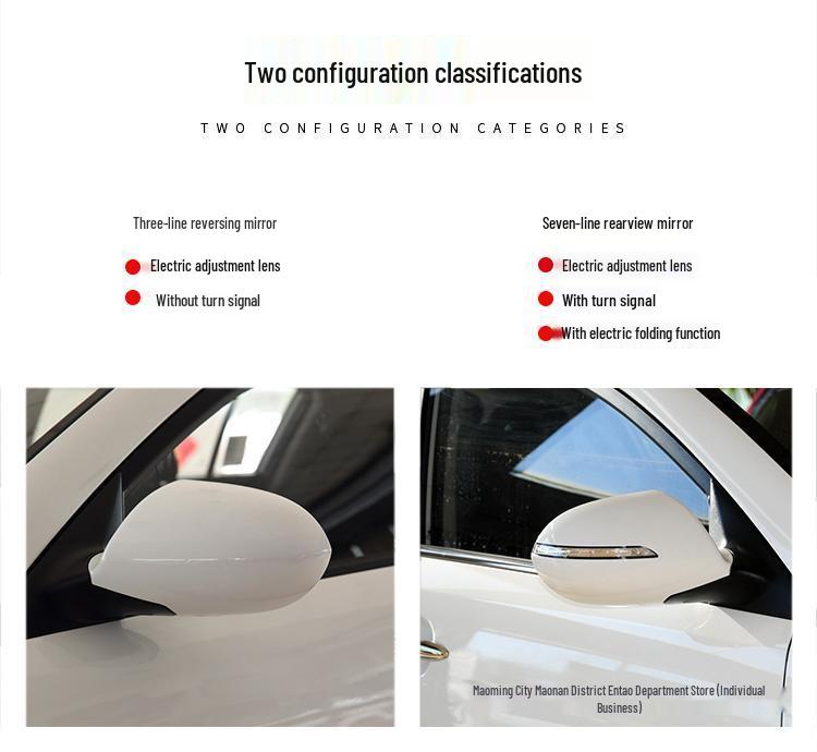 Electric Folding Painted Rearview Mirror for Kia Sportage 2011-2016 Models