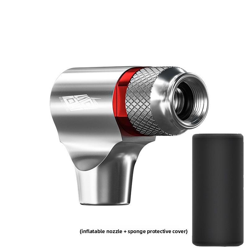 Bicycle Carbon Dioxide CO2 Mini Pump, French Nozzle, Inflatable Nozzle, Portable Mountain Bike Riding Equipment