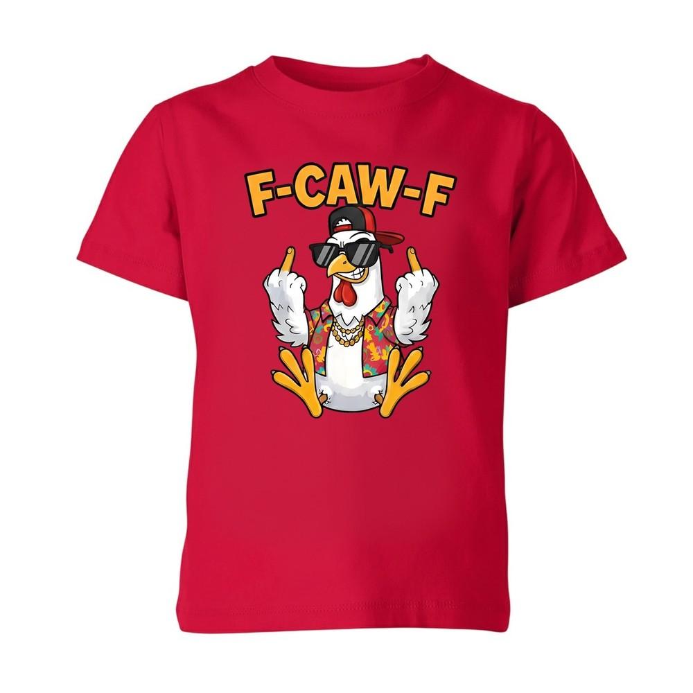 FCawF Chicken Unisex TShirt Funny Sarcastic Rude Chick Middle Finger Tee Xmas S