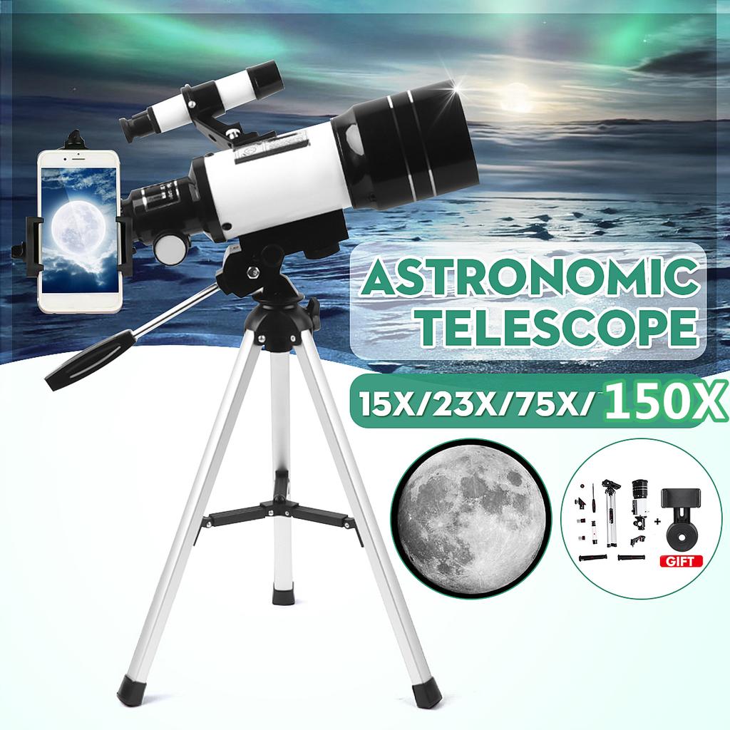 F300x70MM Télescope astronomique professionnel Zoom Vision nocturne — free download