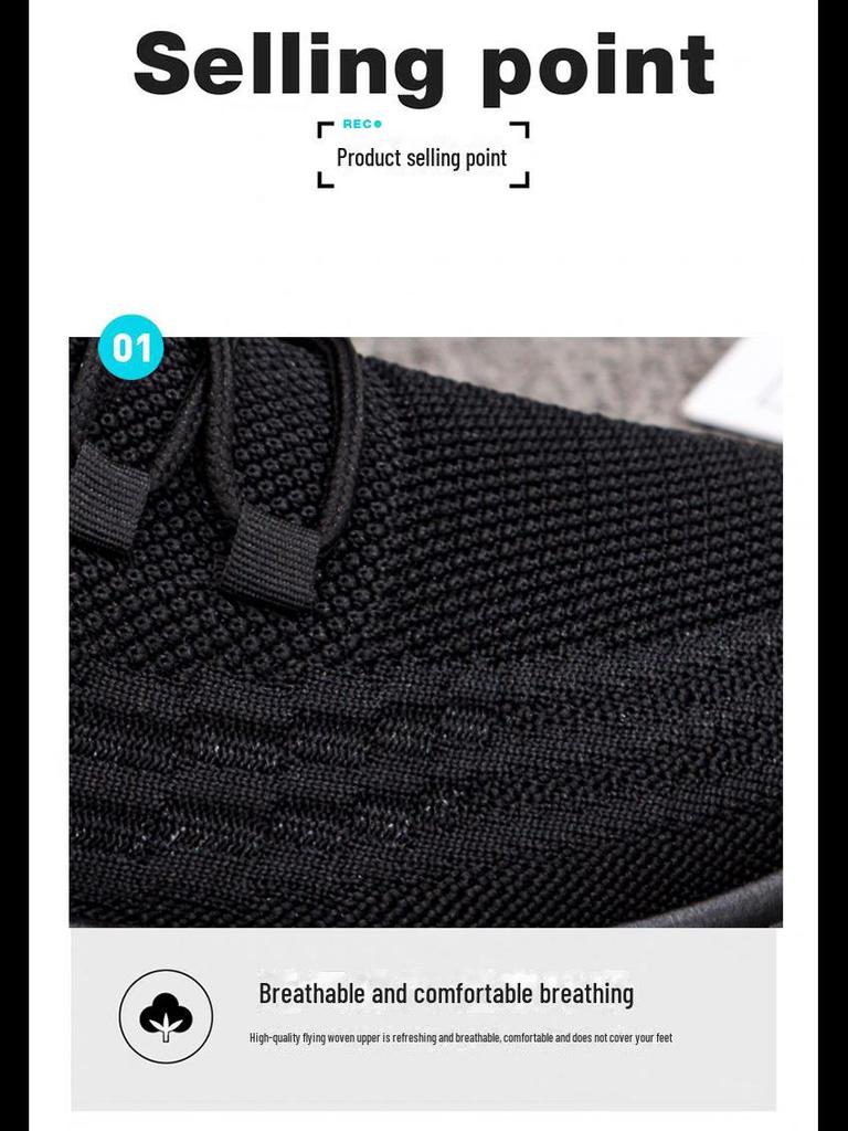 Men's 2024 Cross-Border Breathable Low-Top Sports Shoes - Comfortable, Fashionable Outdoor Casual Footwear