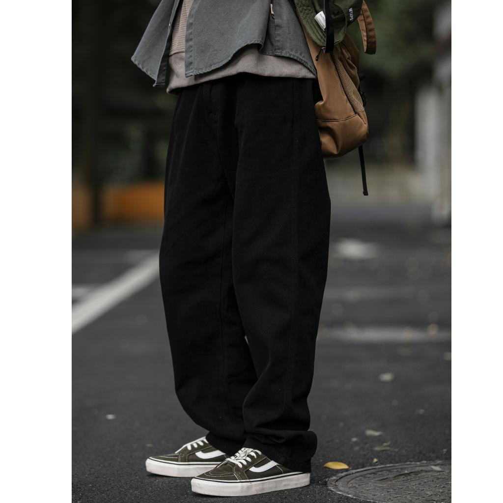 Japanese Streetwear High Quality Cargo Pants For Men Clothing Harajuku Casual Straight-Leg Trousers Korean Fashion Baggy Pants
