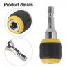 Quick Release Hex Connector for Electric Drill Compatible with 1/4 Inch Chuck