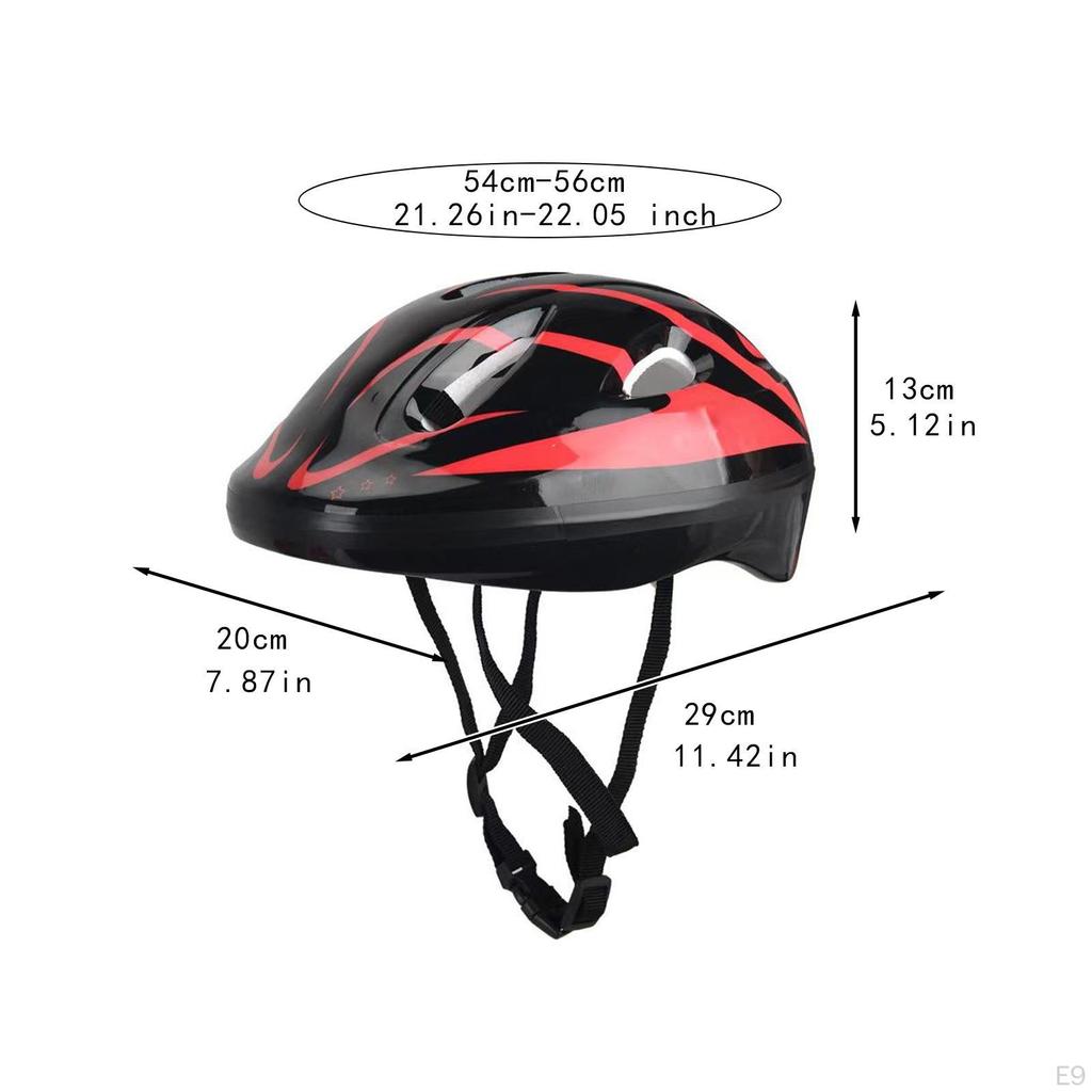 Kids Bicycle Helmet Roller Skating Lightweight Skateboard Cycling for Multi