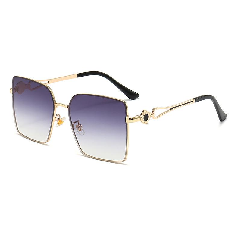 Stylish Stryle Square Frame Sunglasses For Women Summer Outdoor Protection Sun