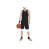 Li Ning Casual Solid Color Brand Logo Sports Basketball Suit Men Suit Black AATT037-4