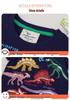 2026 Summer Kids' Luminous Dinosaur T-shirt Short-Sleeve Boys' Top