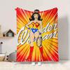 1pc Wonder Woman Flannel Throw Blanket Soft, Warm & Cozy for Couch, Bed, Office, and Travel Versatile All Season Gift, Christmas present