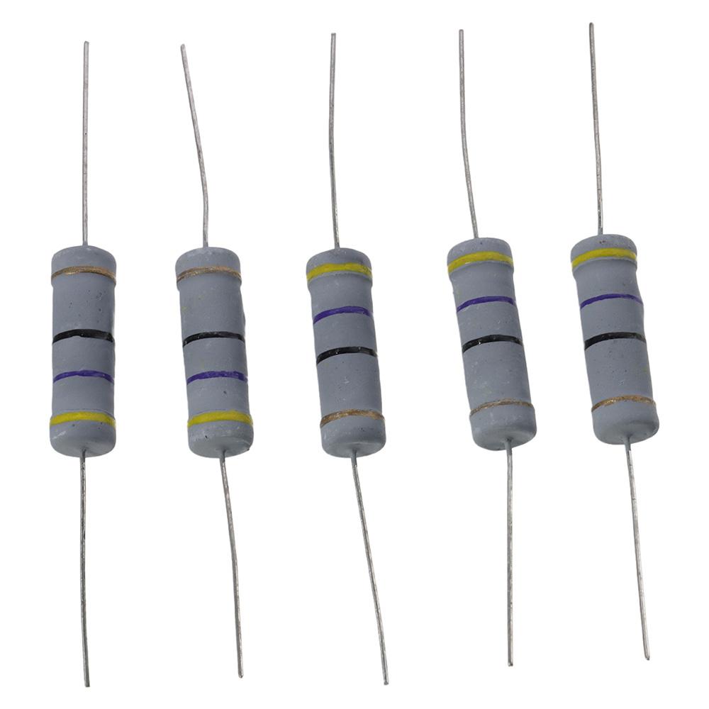 Metal Oxide Film 47 Ohm Resistor 5W 5% Tolerance  High-quality   and Experiments