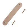 Artificial Leather Modern Style Kitchen Wardrobe Cabinet Hardware Soft Door Pulls Drawer Handle Furniture Knobs Leather Handle