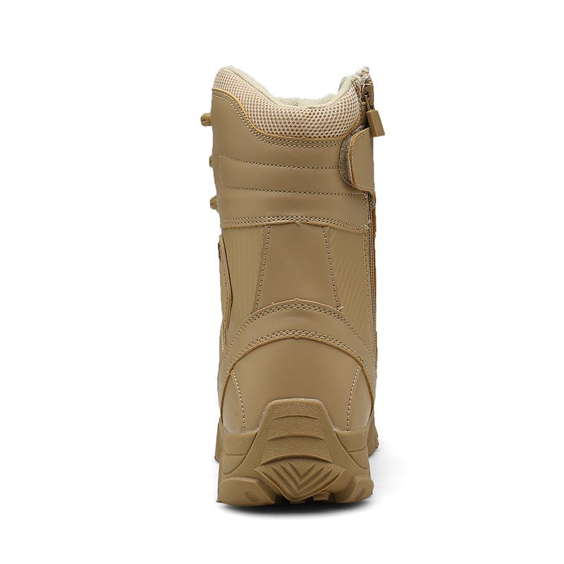 Snow Boots Men Lace Up Casual High Top Men's Boots Waterproof Winter Boots Anti-Slip Ankle Boots Outdoor Work Boots