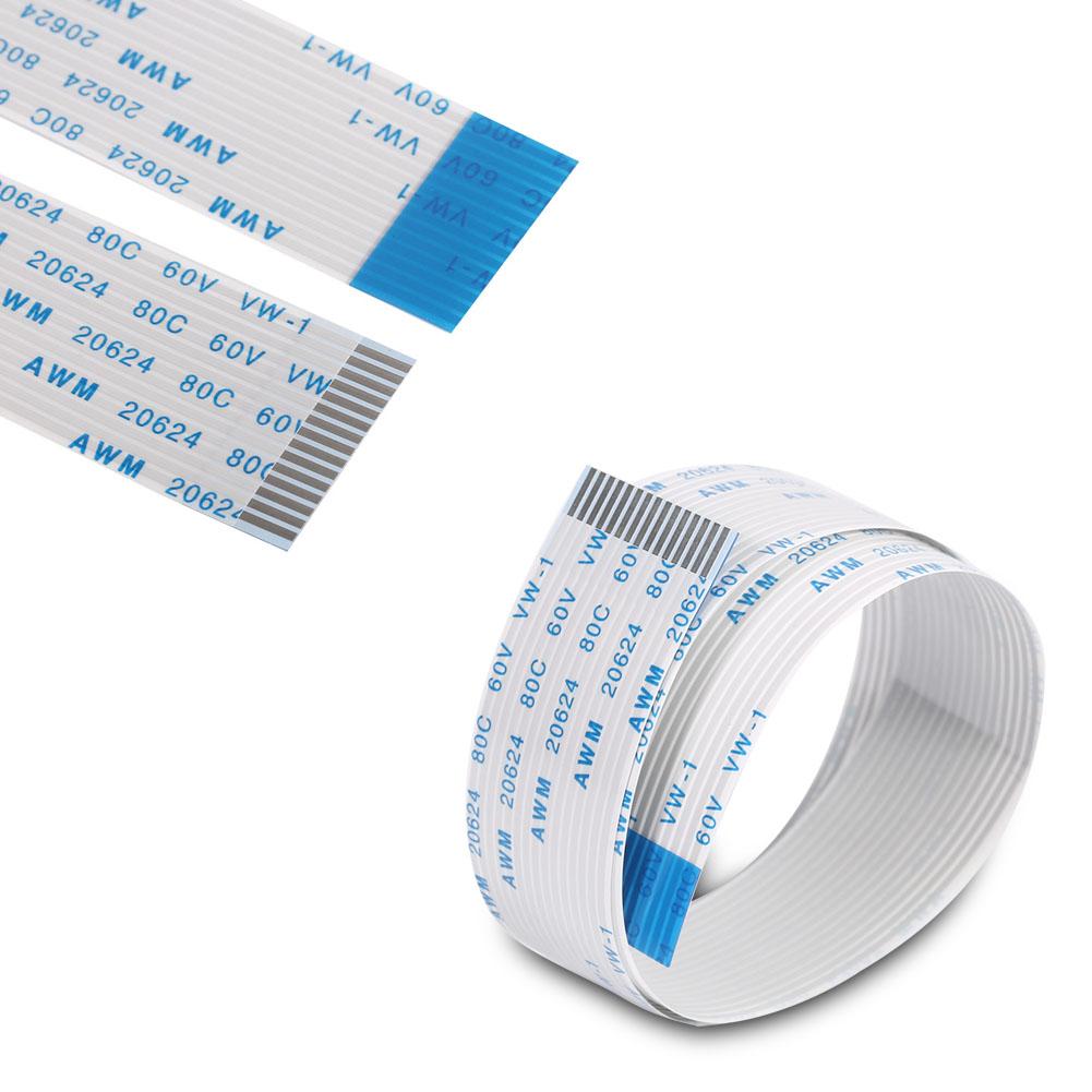 1x Ribbon FPC 15pin 0.5mm Pitch 50cm Flat Cable for Raspberry Pi Camera