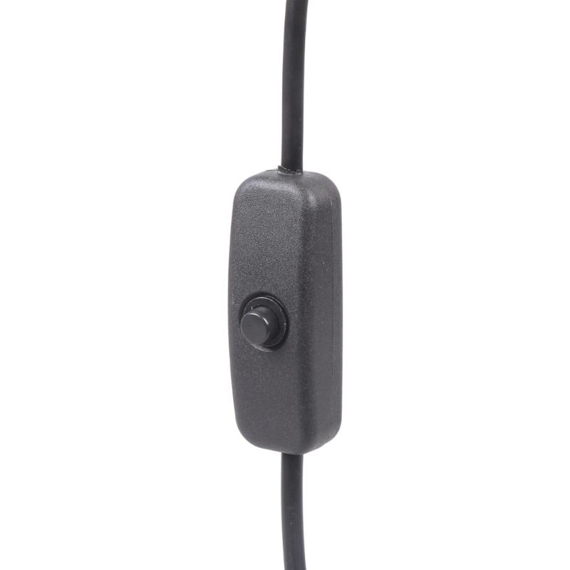 USB C To 2Pin Bare Wire Power Cable with On Off Switching Connectors Easy Installation for Low Power Devices 5V2A Output