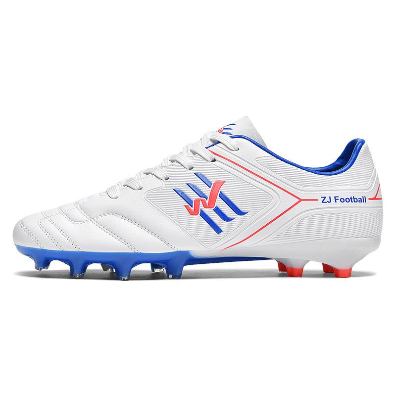 New football shoes new men's and women's low-top spikes fashion grass non-slip teenagers