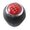 Car Styling Leather Gear Shift Knob Stick Shifter Lever Head For SUBARU LEGACY OUTBACK FORESTER IMPREZA STI WRX 2009-2018