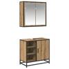 Bathroom Furniture Set 2 Pcs. Artisan Oak 65 X 33 X 60 Cm