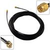 10m RG174 Coaxial Antenna Extension Cable with For SMA Male to For SMA Male Connectors 50 Ohm for Wireless Signal Enhancement