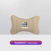 Dwrzs5 For Volvo 1Pcs Car Seat Headrest Auto Logo Neck Pillow Sticker For Volvo XC90 XC40 XC60 XC70 V40 V50 V60 S80 S40 C30 C70 S40 S60