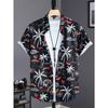 2025 Hawaiian Men's Summer Designer Shirt 3d Beach Vacation Print Hawaiian Shirt Short Sleeve Floral Fashion Vintage