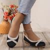 Damen Ballerinas Sommer Casual Flache Ballerinas Damenschuhe Gemütlich Rutschfest Walking Slipper Atmungsaktives Mesh Bequeme Schuhe für Damen