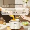 BEAR Olla eléctrica para cocinar comida de bebé de 1L enchufe CN (adaptador incluido)