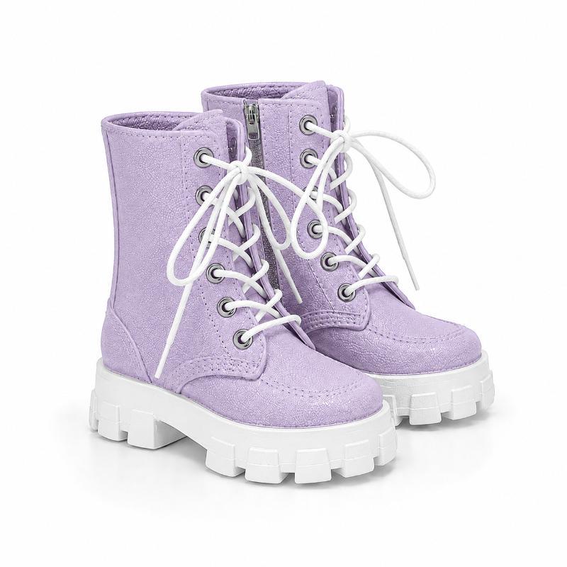 1/8 Scale Doll Shoes 1 Pair Fashion Cool OB22 Plastic High Ankle Boots for Kids Doll Play Collectible Gifts