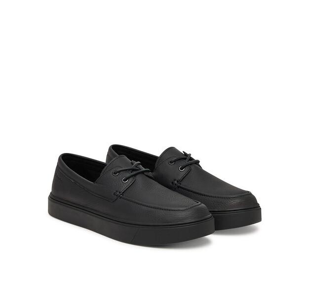 Calvin Klein Hybrid Clean Boat Shoe Lth Ankle Boots