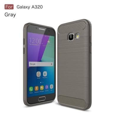 Case - Samsung - Galaxy A7 2017 - Ultra-Light - Soft Rubber - Grey