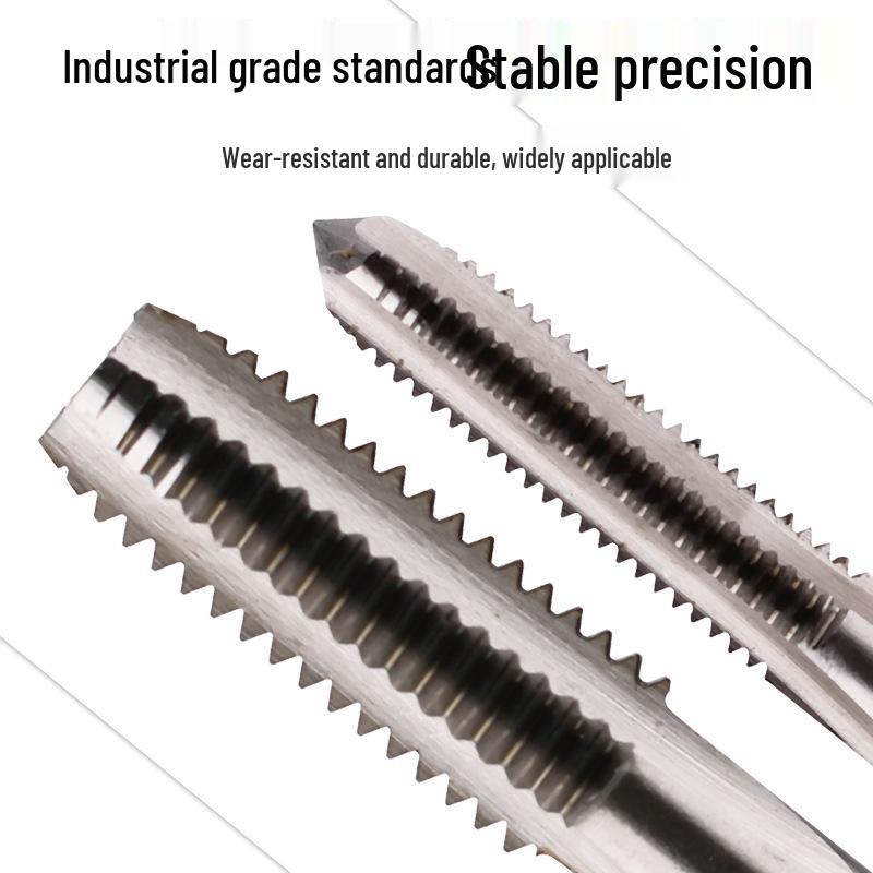 M33-M42 Fully Ground Straight Flute Machine Taps for Hand Use