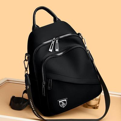 Zaino alla moda versatile in tessuto Oxford per donne - Borsa da viaggio e per il tempo libero di grande capacità