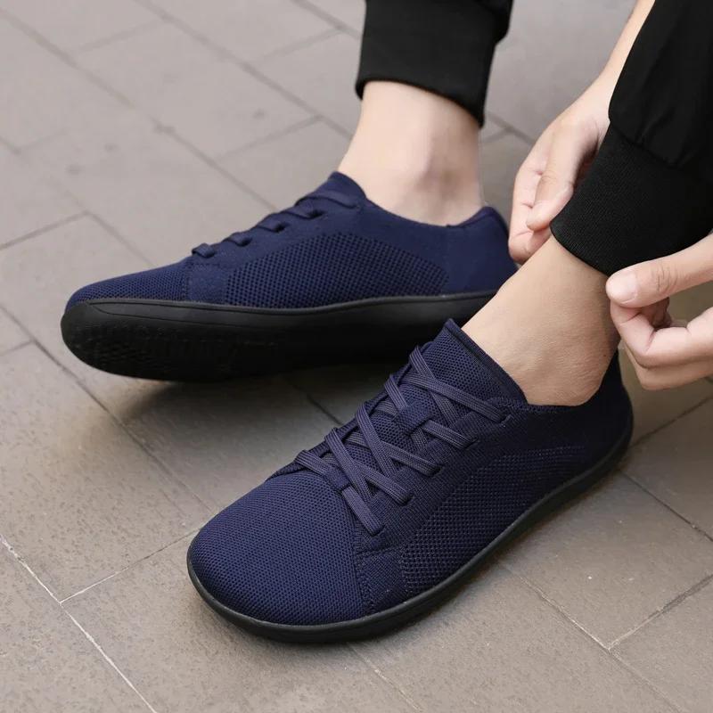 Minimally Designed Mesh Shoes For Women'S Walking Shoes In Summer  New Wide Toe Lace Up Soft Soled Casual Sports Shoes 36-46