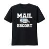 Postbote US-Postbote Arbeiter T-Shirt vintage gewaschen Mode Vielseitig Streetwear Mann Lässiges Oberteil für den Alltag