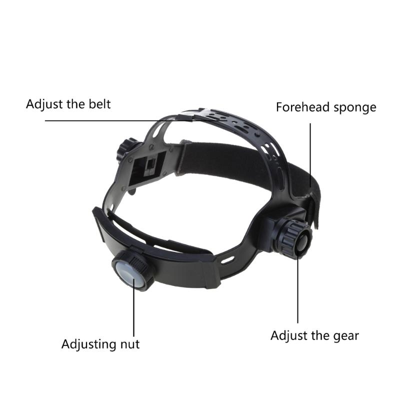Auto Darkening Welding Helmet Solar/Battery Powered Welder Mask Ith Dark Shade DIN9-13 External Adjust for TIG MIG ARC