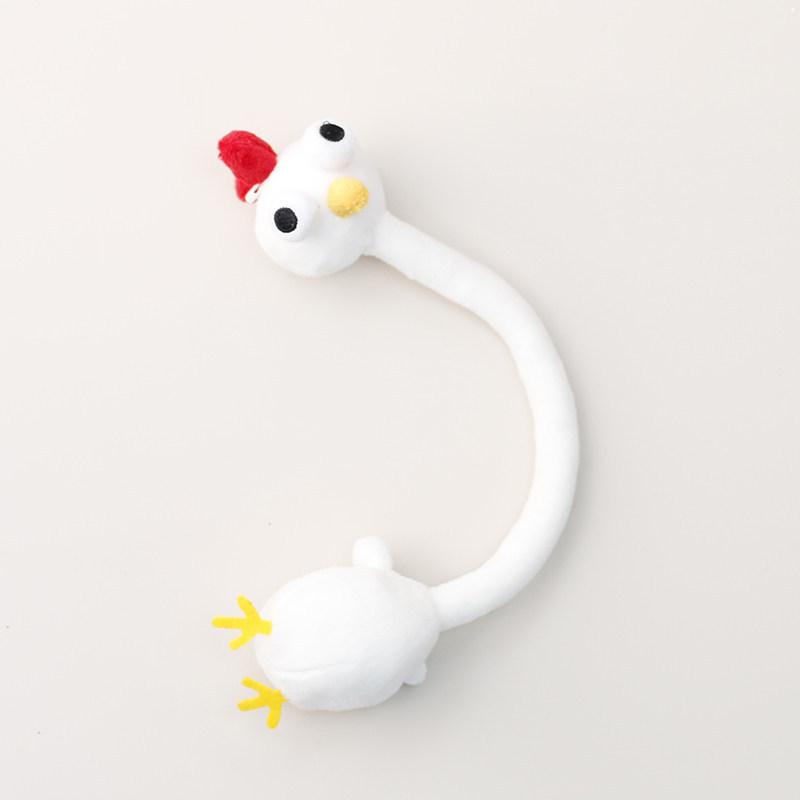 Plush Deer Stuffed Animal Toy With Big Eyes For Girls Gift And Bag Charm LongNeckChicken