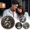 Heads Get Tail/Tails Get Head Commemorative Coin Double-Sided Cheeky Decision Coins Lucky Token Gift for Adults Date Night Ideas
