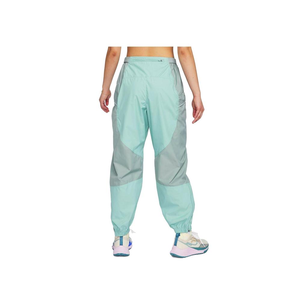 Nike Sportswear Women's Woven Color Block Jogger Pants Light Turquoise FB7640-309