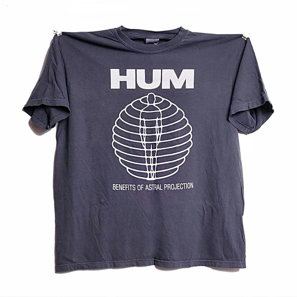 HUM Benefits of Astral Projection 12 inch Records Band Tee Shirt AN70969