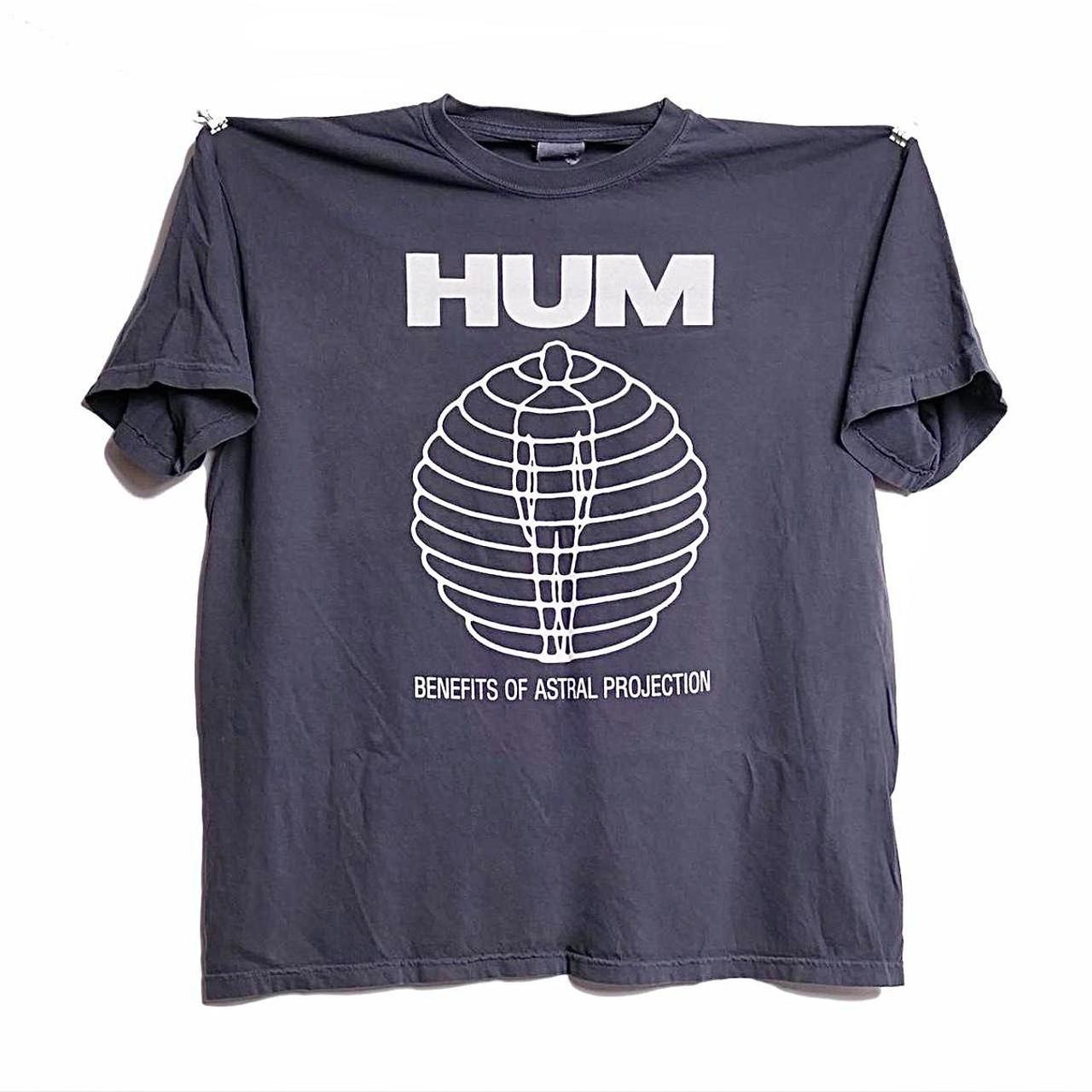 HUM Benefits of Astral Projection 12 inch Records Band Tee Shirt AN70969 Unisex T-Shirt S