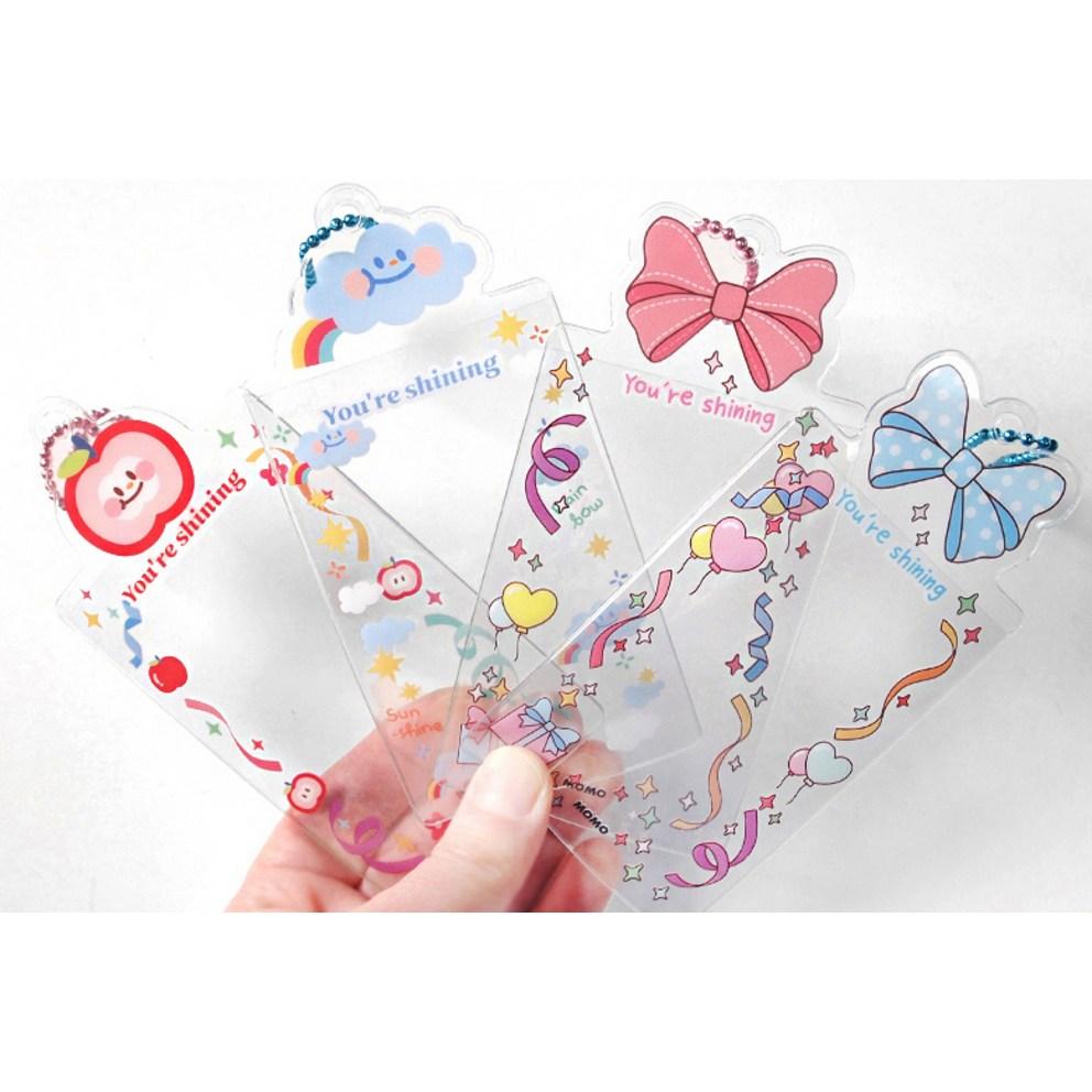 Transparente Fotokartenhülle 2p