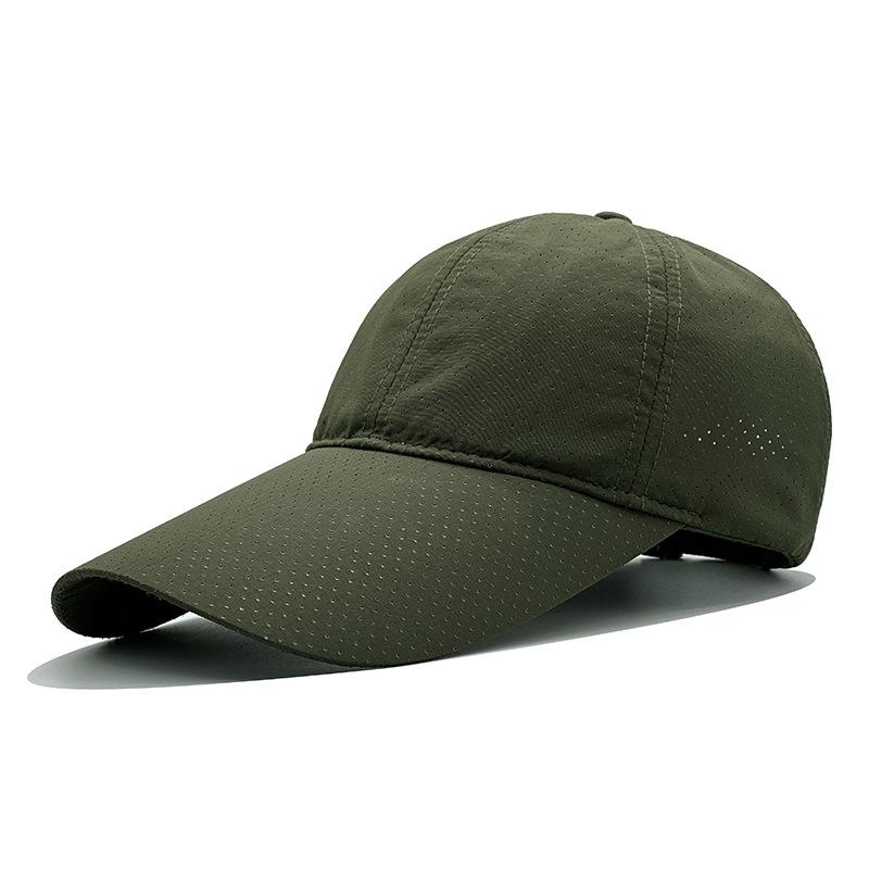 YIRAN Dayang hat 65cm Grote Maat Extra Lange Klep Baseballpet Zomer Buiten Sneldrogende Vissershoed Grote Maat Mesh Zonbescherming Ademende Pet 55-59cm