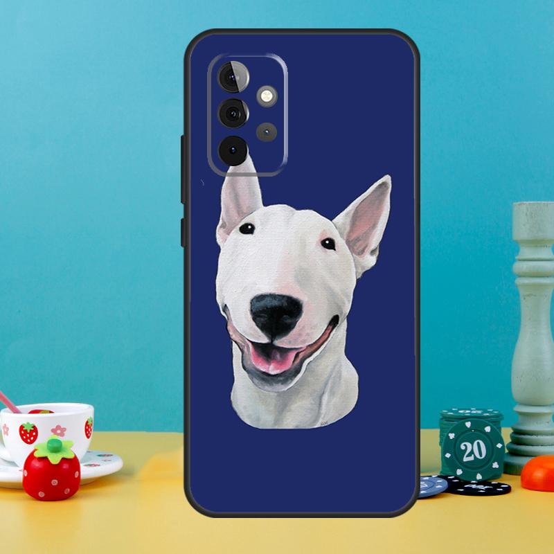 English Bull Terrier Dog Case For Samsung Galaxy A05 A36 A56 A26 A16 A53 A33 A13 A12 A32 A52 A55 A35 A15 A54 A34 A14