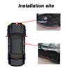Universal Car Front Bumper Lip Rubber 2.5m/98.43in Bumper Protector Black Bumper Lip Strip Car Side Skirt Direct tailoring
