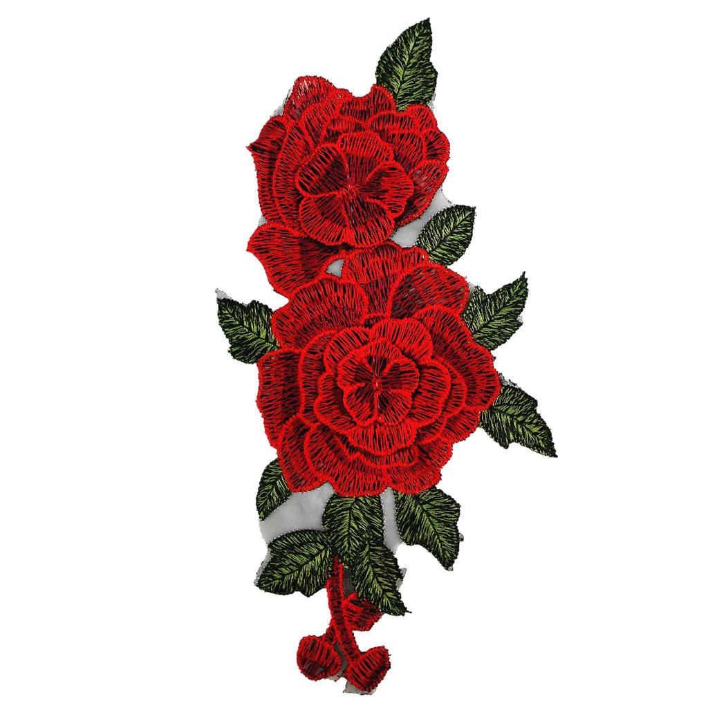 Etnický styl Květinová Vyšívaná Síťovaná Límcová Aplikace pro Taneční Kostýmy