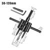 30/40-120/200 Adjustable Hole Opener Airplane Shape Adjustable Circle Hole Cutter Wood DIY Tool Aircraft Type Drill Bit