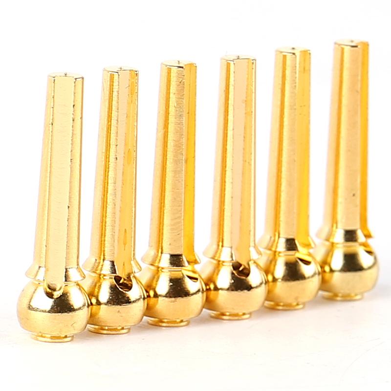 Pure Copper Acoustic Guitar Bridge Pins and String Retainers