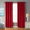 Rideaux occultants en velours et daim, ombrage épais, pour salon, chambre à coucher, décoration de la maison