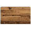 Vidaxl Wisząca Szafka Łazienkowa, Stare Drewno, 80X38,5X45 Cm