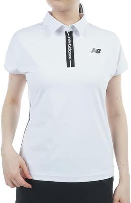 Golf Kurzarm Poloshirt Quick 3 [New Balance] Damen (Feuchtigkeitsabsorbierend, trocknend, dehnbar) / 012-5168504 030_Weiß [LL]