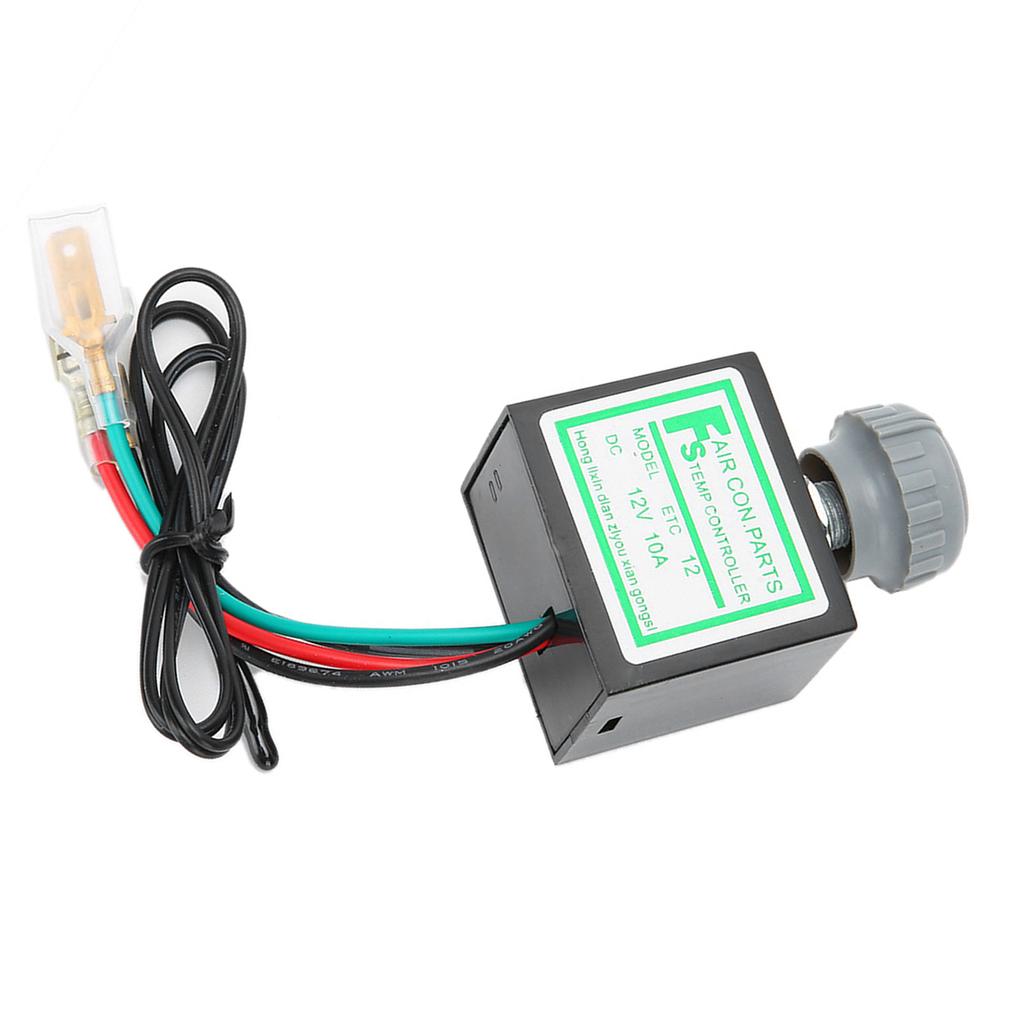 10A Auto Klimaanlage Elektronischer Thermostatschalter Temperaturregelung Auto Zubehör 12V